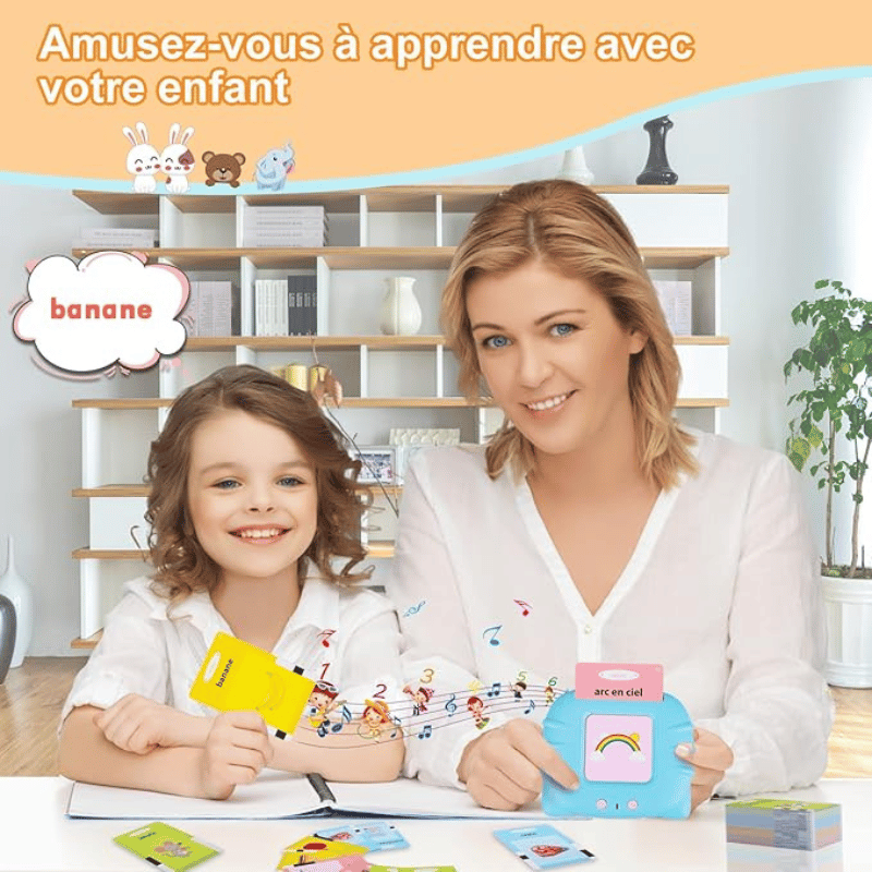 Nuxcelia - Carte d'Apprentissage interactif sans écran